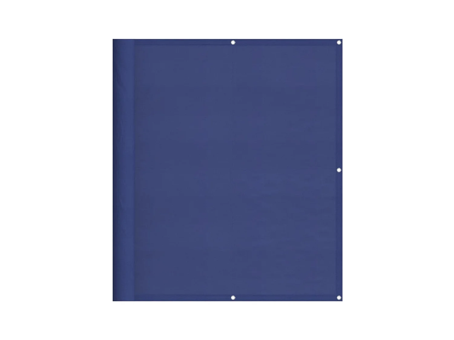 Écran de balcon bleu 120x700 100% polyester oxford