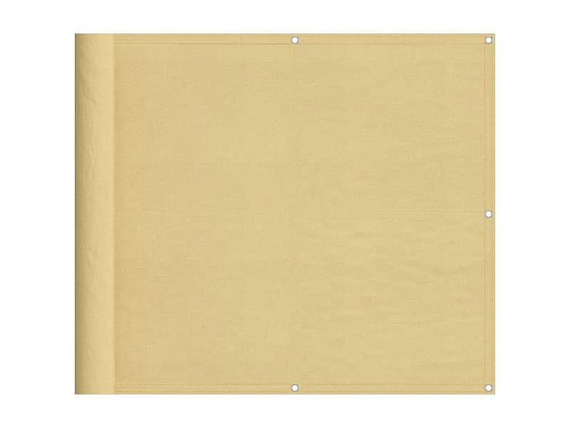 Écran de balcon sable 90x400 100% polyester oxford