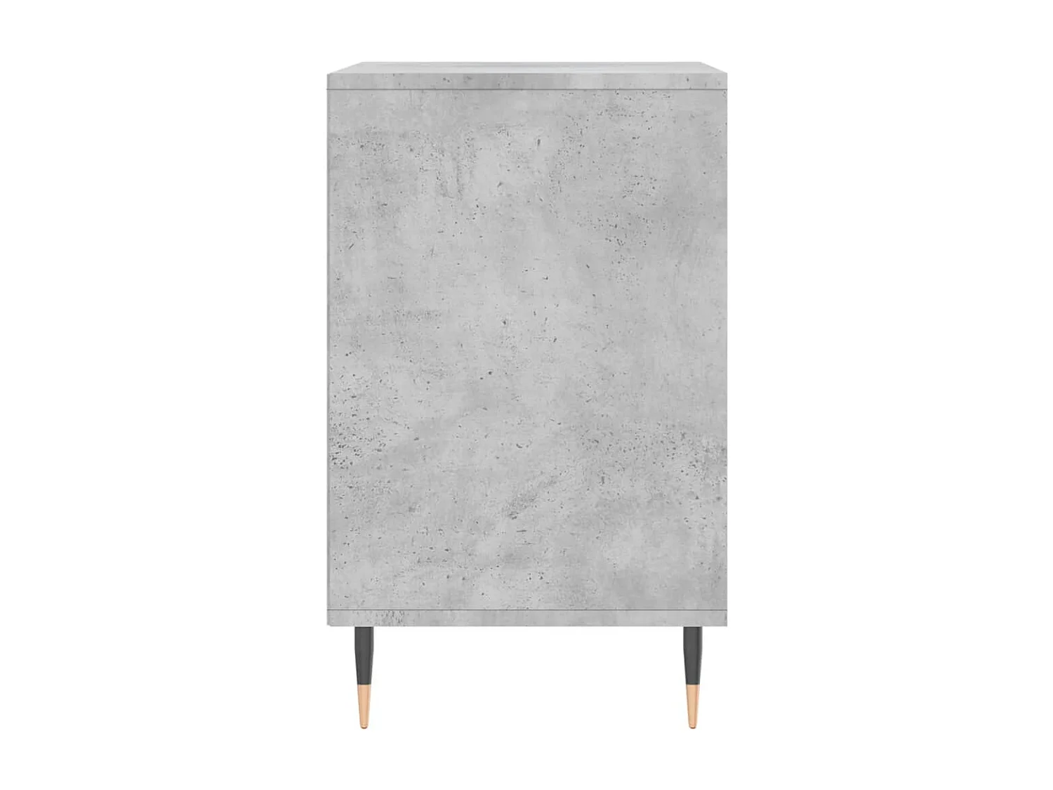 Armoire à chaussures Gris béton 102x36x60 Bois d'ingénierie