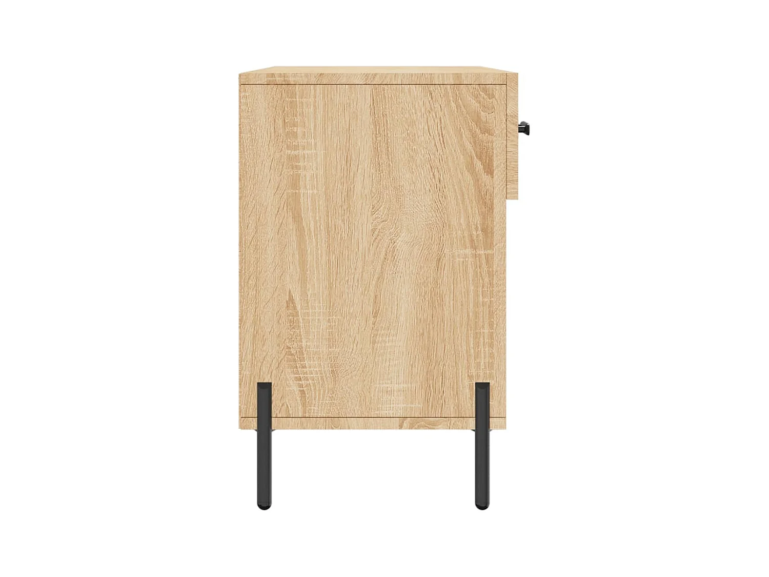 Schoenenbank 102x35x55 cm bewerkt hout sonoma eikenkleurig