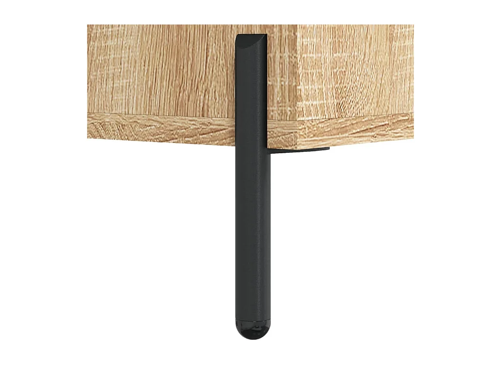 Schoenenbank 102x35x55 cm bewerkt hout sonoma eikenkleurig