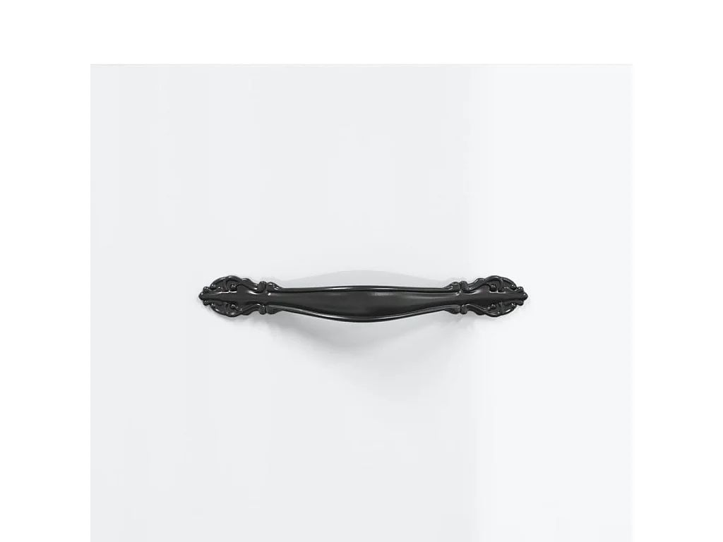 Armoire à chaussure Blanc brillant 102x36x60 Bois ingénierie