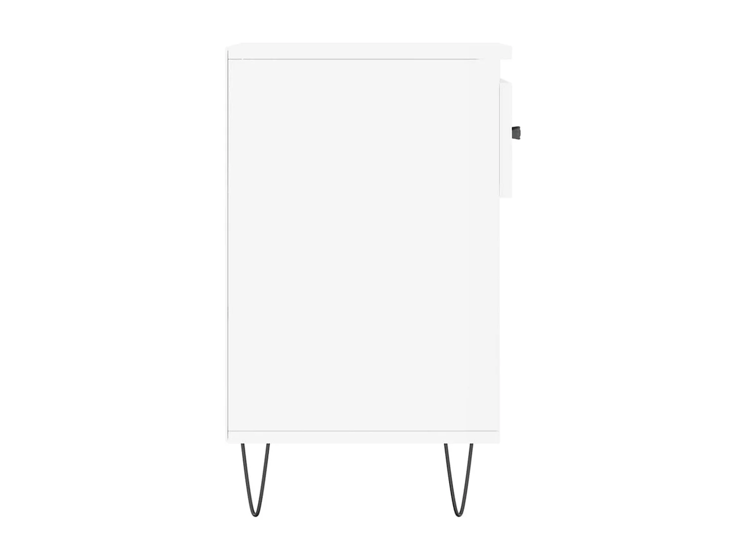 Armoire à chaussure Blanc brillant 102x36x60 Bois ingénierie