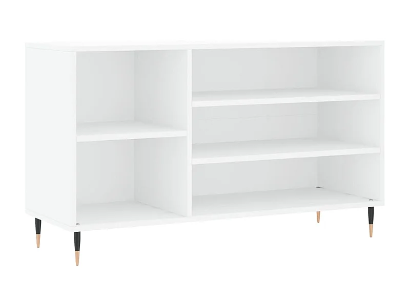 Armoire à chaussures Blanc 102x36x60 Bois d'ingénierie