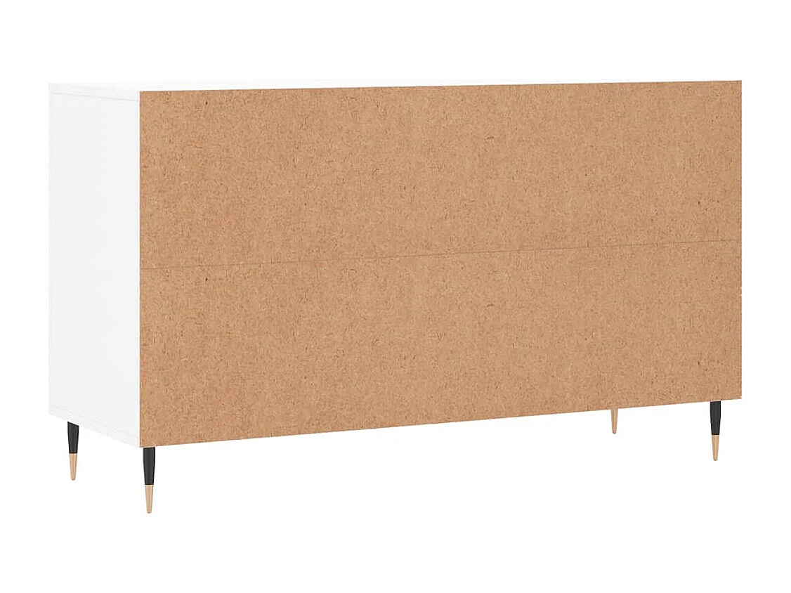 Armoire à chaussures Blanc 102x36x60 Bois d'ingénierie