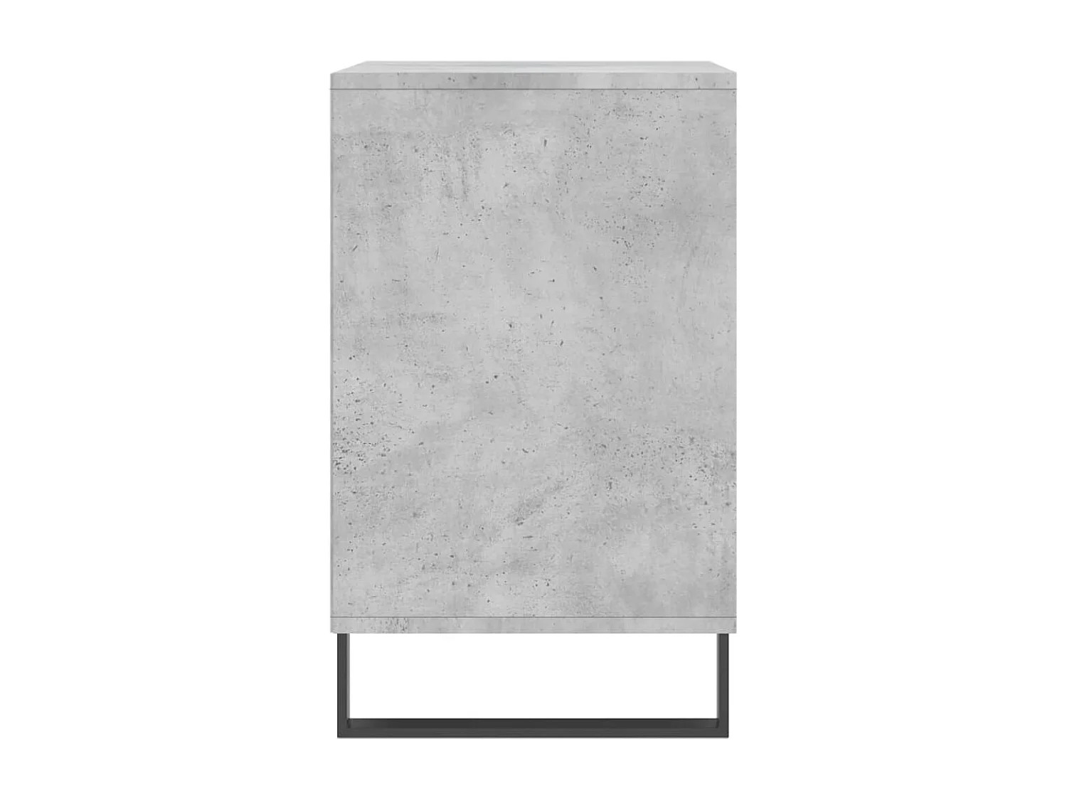 Armoire à chaussures Gris béton 102x36x60 Bois d'ingénierie