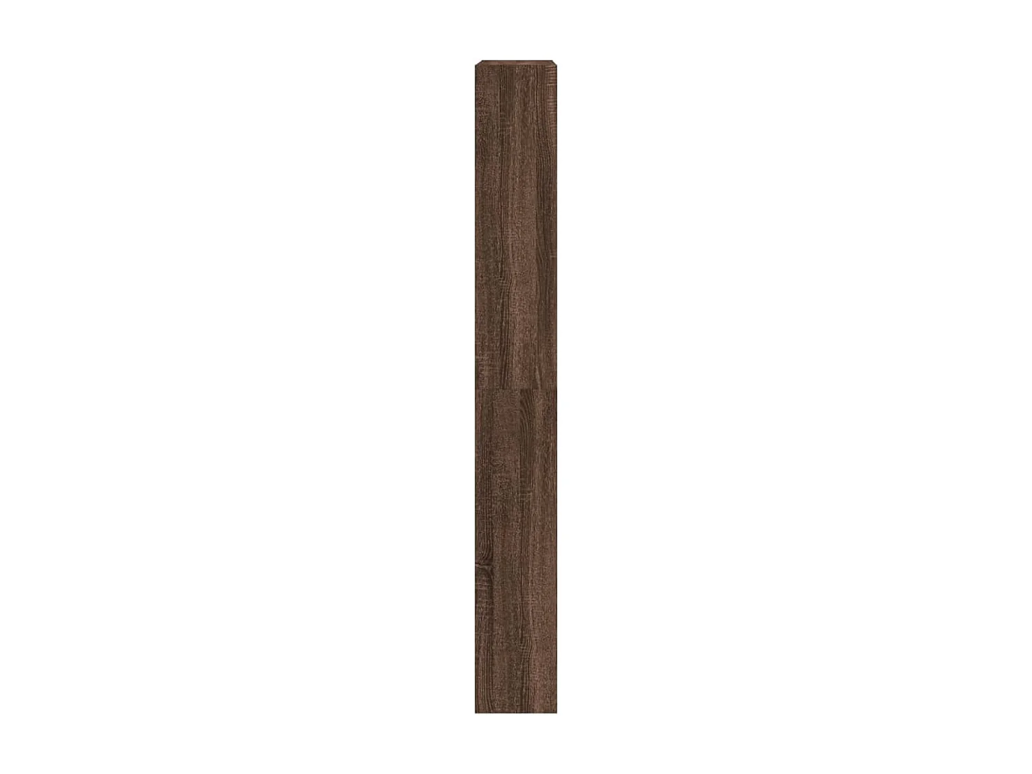 vidaXL Mueble zapatero 4 cajones abatibles marrón roble 80x21x163,5 cm