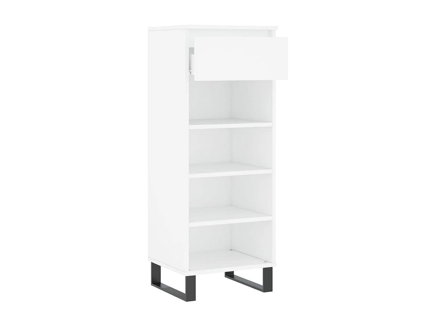 Armoire à chaussures Blanc 40x36x105 Bois d'ingénierie