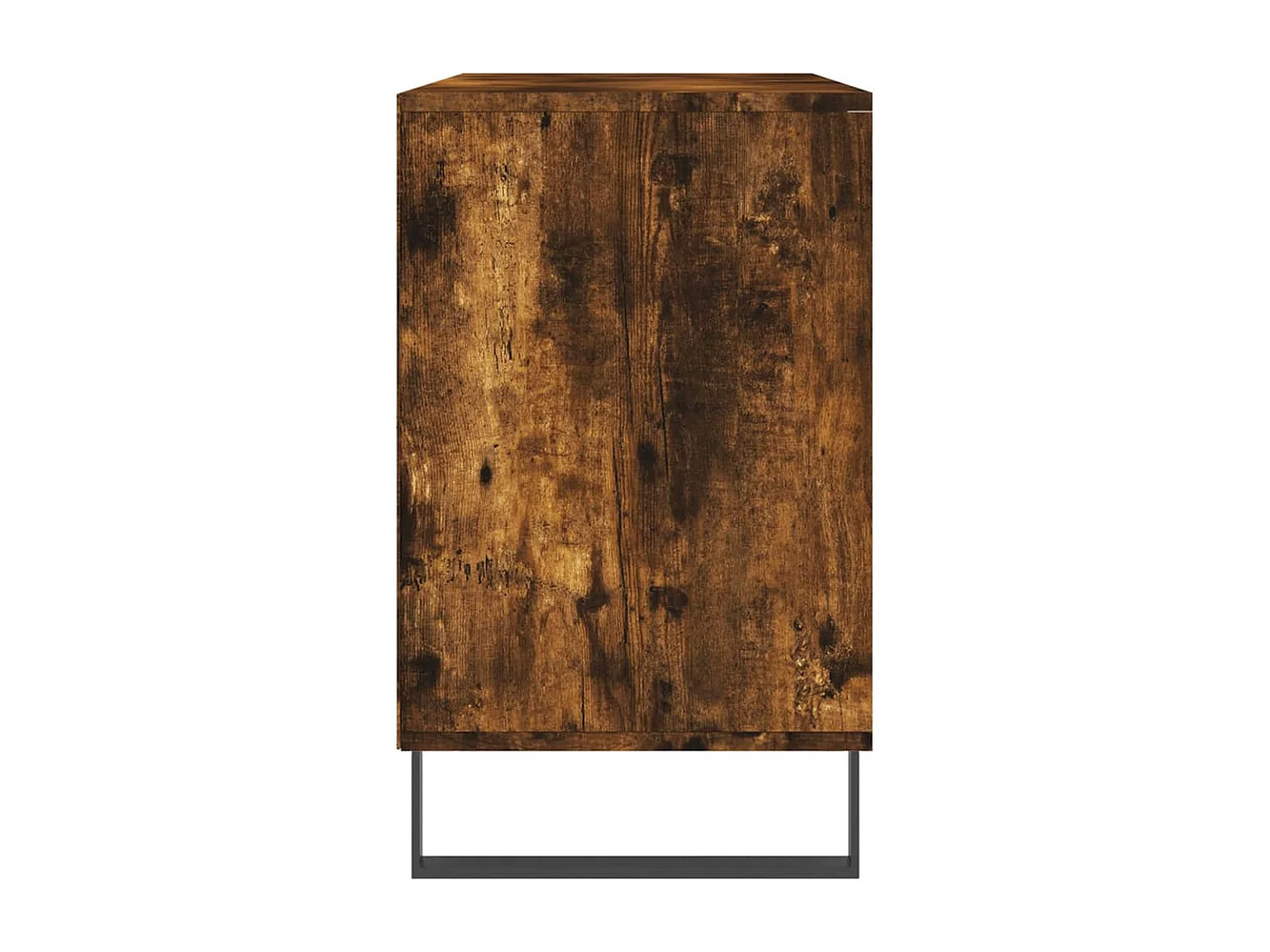 Armoire à chaussures Chêne fumé 102x36x60 Bois d'ingénierie