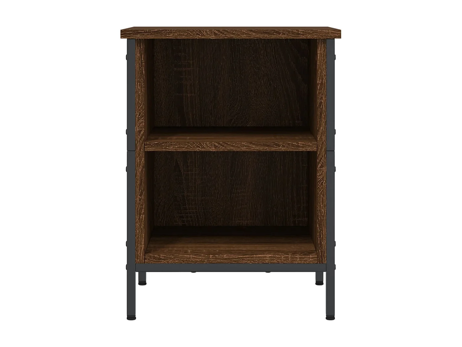 Armoire à chaussures chêne marron 38x35x50 bois d'ingénierie