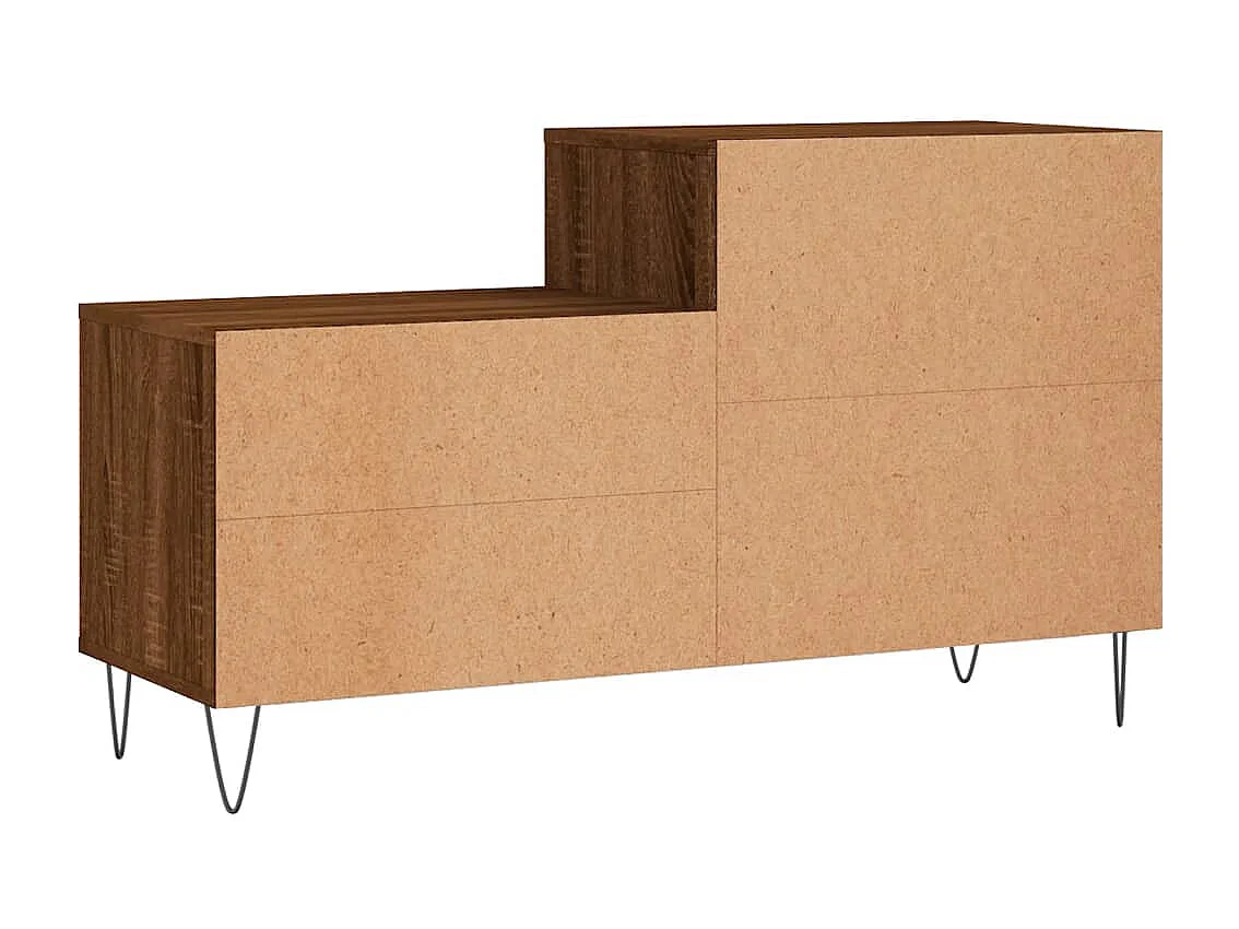 Armoire à chaussures Chêne marron 102x36x60 Bois d'ingénierie