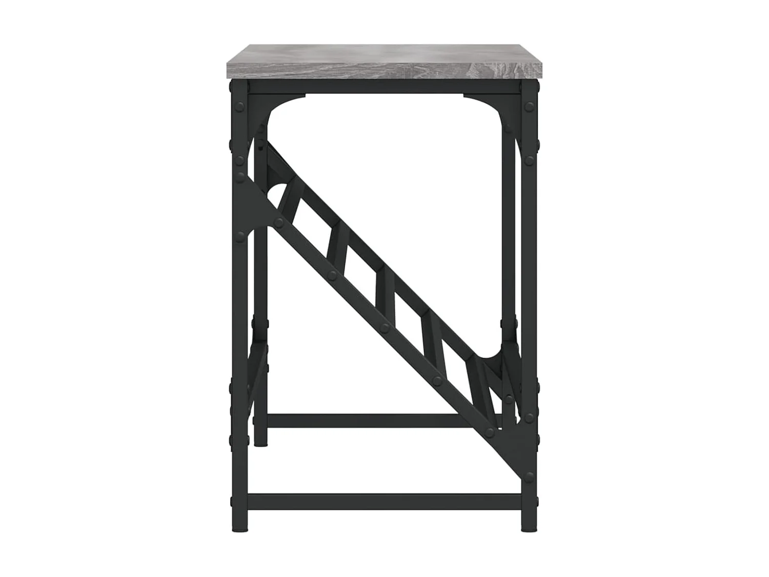 Étagère à chaussures sonoma gris 90x30x45 bois d'ingénierie