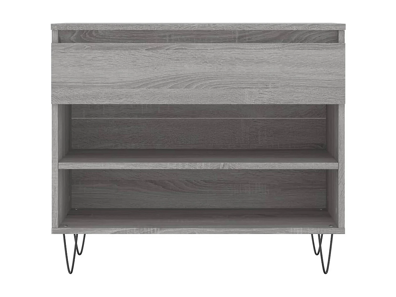 Armoire à chaussures Sonoma gris 70x36x60 Bois d'ingénierie