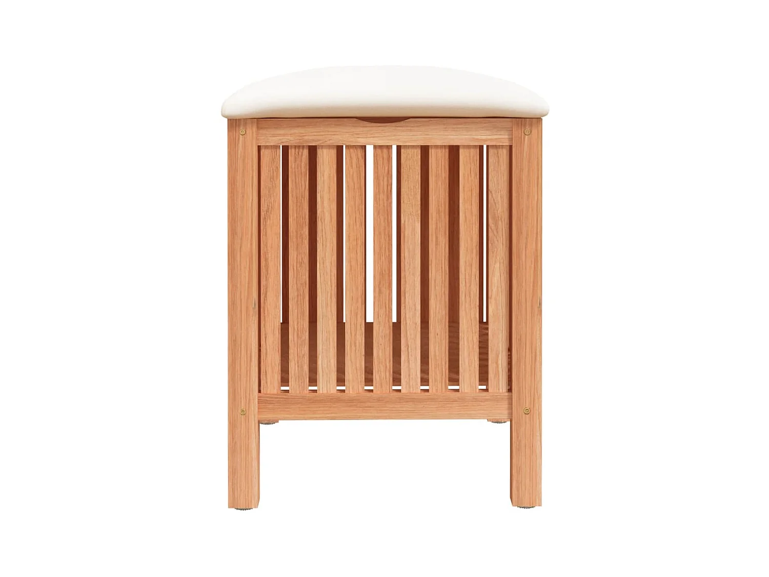Tabouret de salle de bain 40,5x40x52 Bois massif de noyer