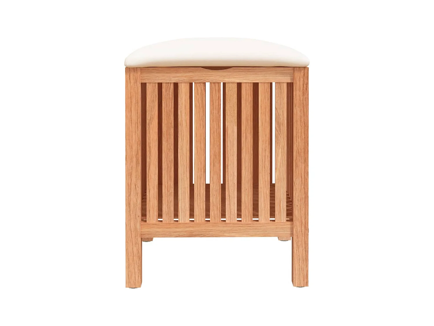 Tabouret de salle de bain 40,5x40x52 Bois massif de noyer