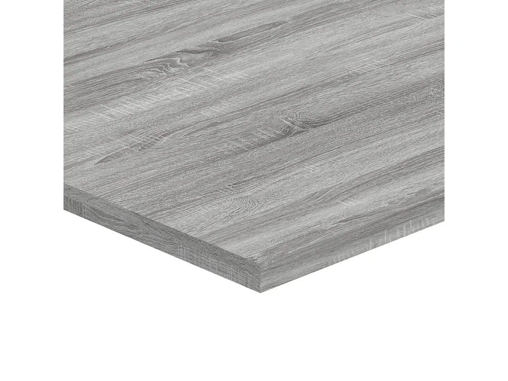 Étagères murales 4 pcs sonoma gris 80x40x1,5 bois ingénierie