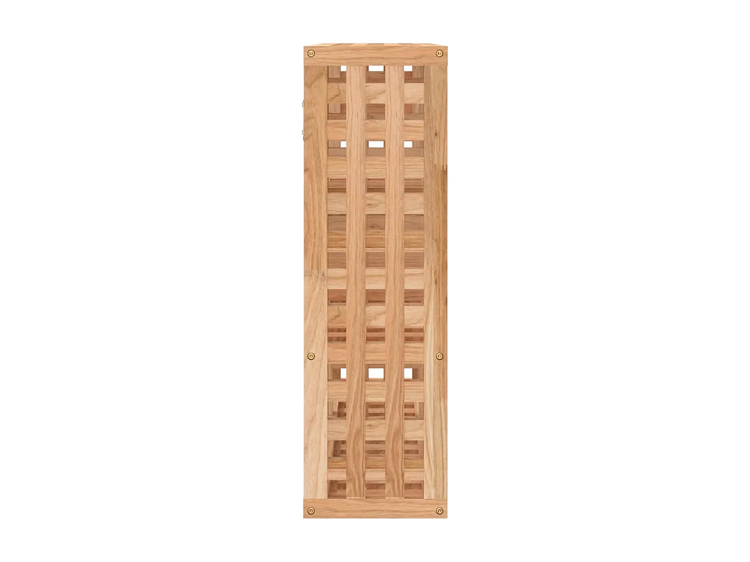 Étagère murale 49x15x49 Bois massif de noyer