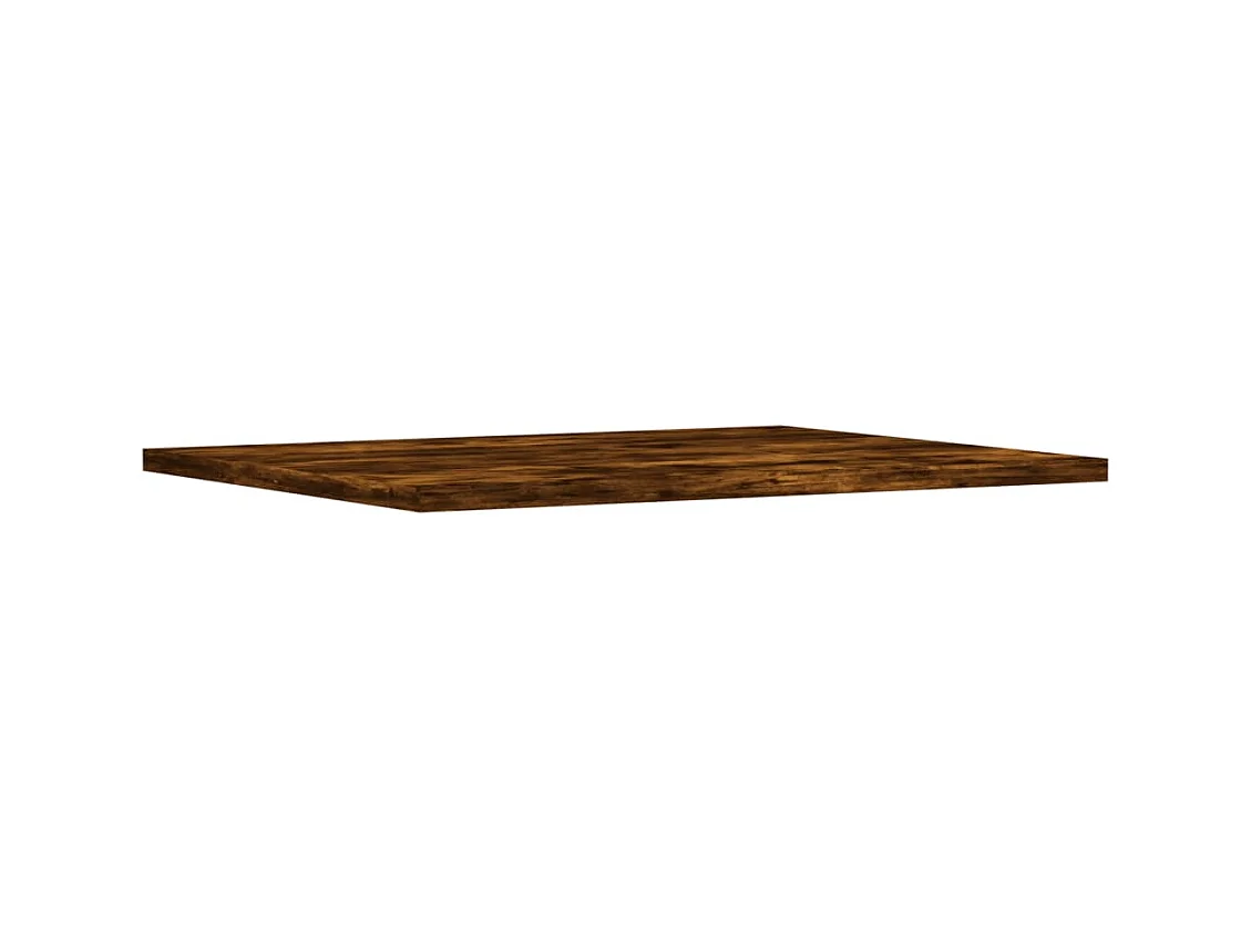 Étagères murales 4 pcs chêne fumé 40x50x1,5 bois d'ingénierie