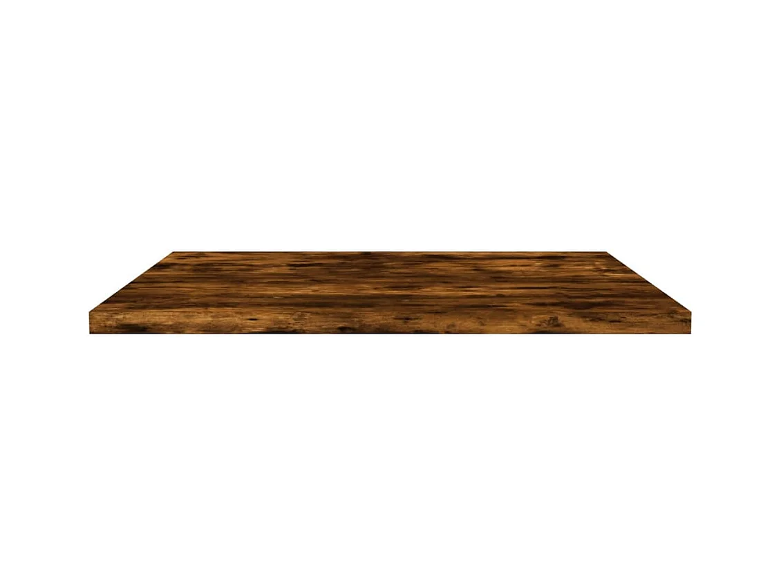 Étagères murales 4 pcs chêne fumé 40x50x1,5 bois d'ingénierie