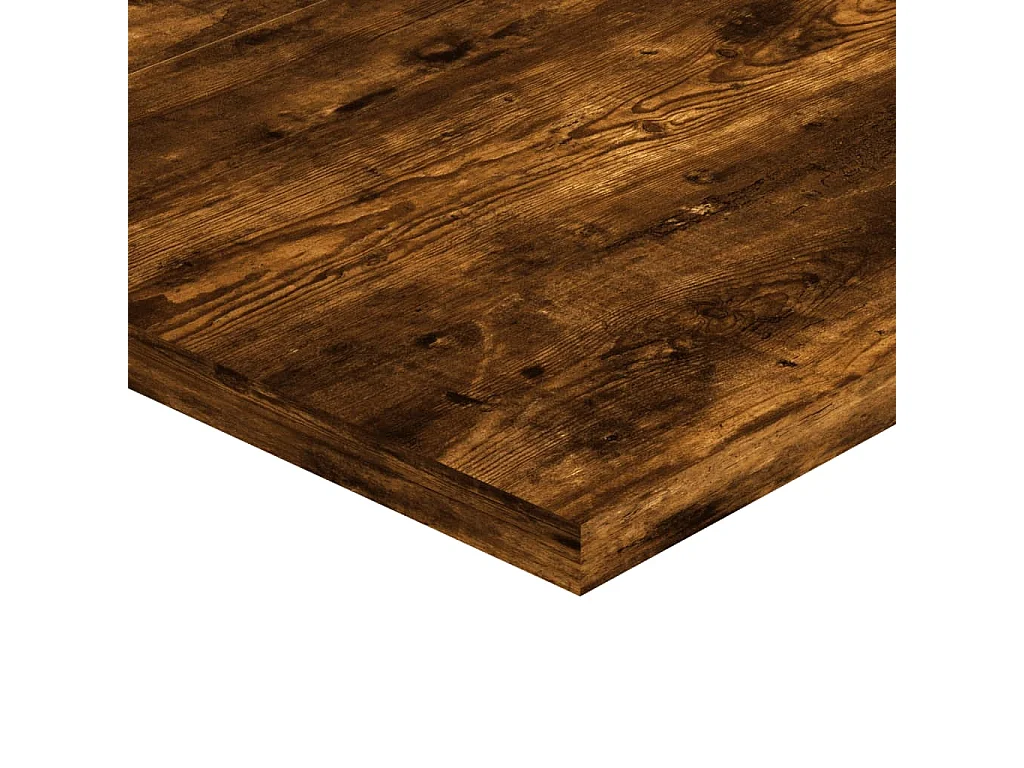 Étagères murales 4 pcs chêne fumé 40x50x1,5 bois d'ingénierie