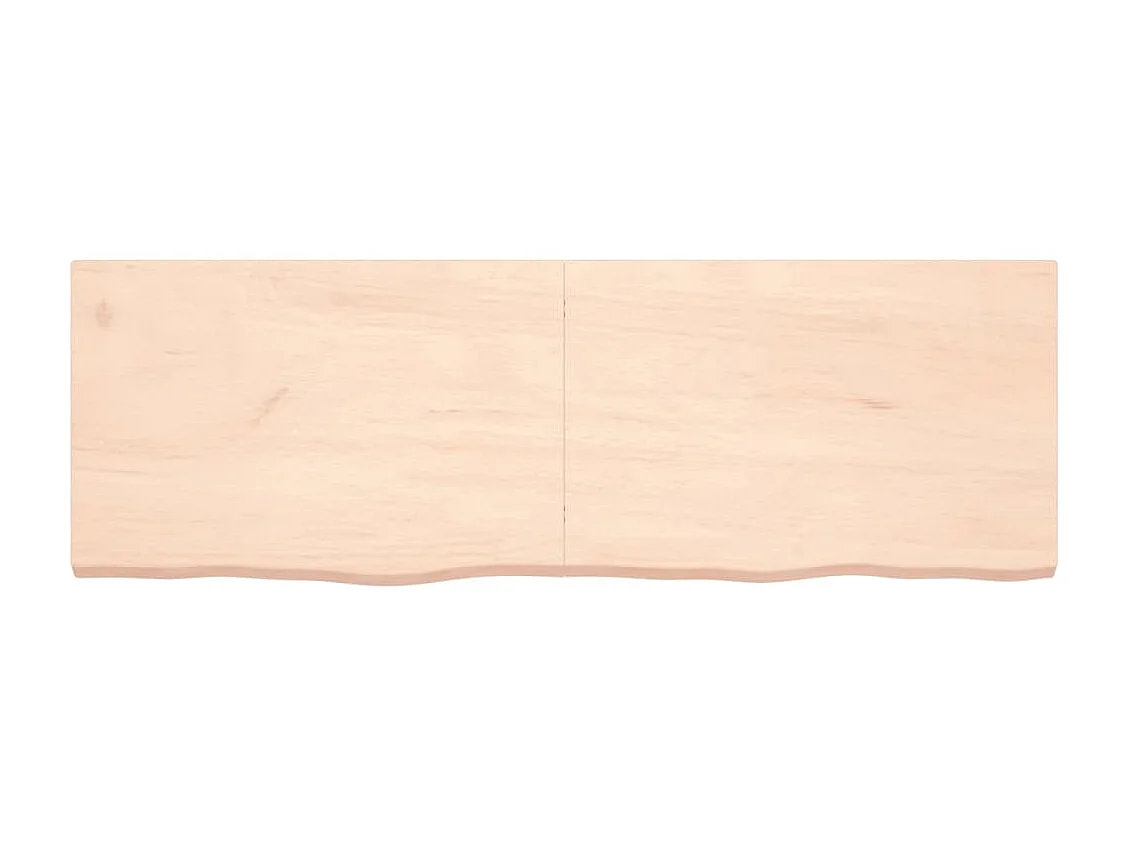 Étagère murale 180x60x(2-6) cm bois de chêne massif non traité