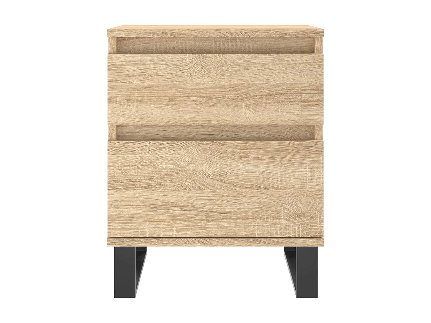 Tables de chevet 2 pcs chêne sonoma 40x35x50 bois ingénierie