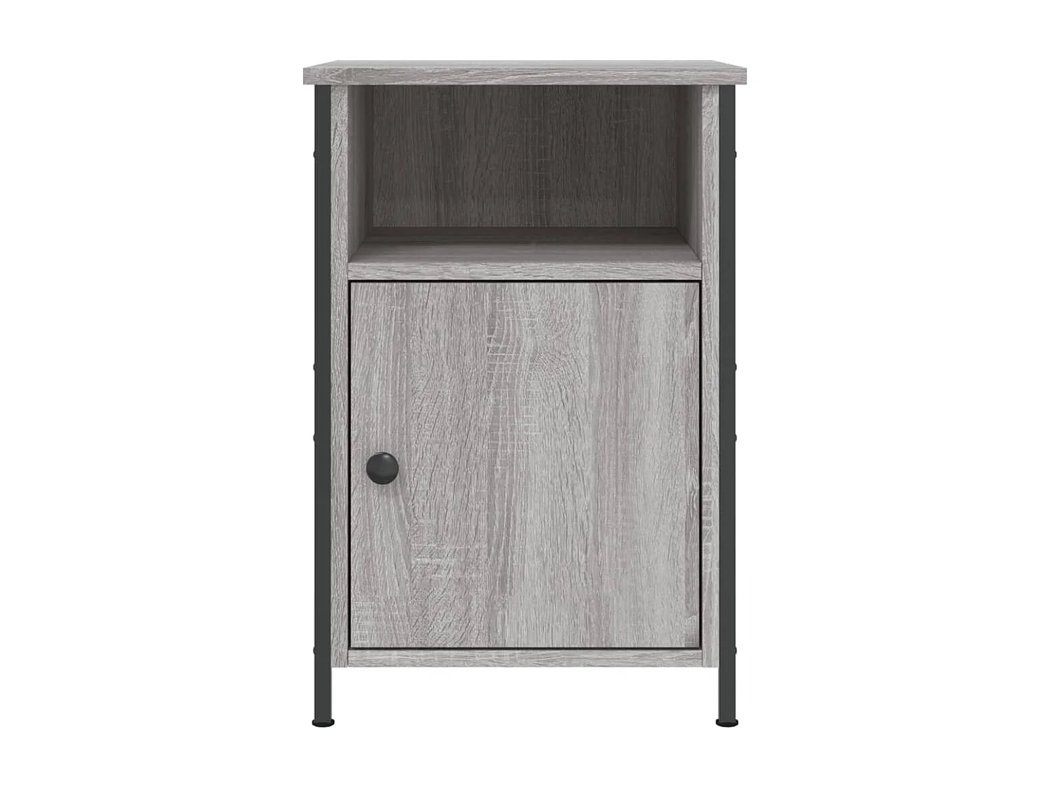 Table de chevet sonoma gris 40x42x60 bois d'ingénierie