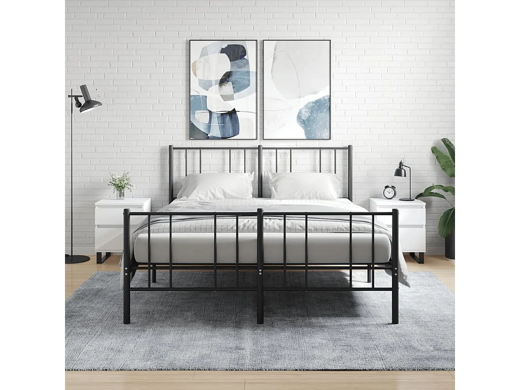 Tables de chevet 2 pcs blanc 40x35x50 bois d’ingénierie