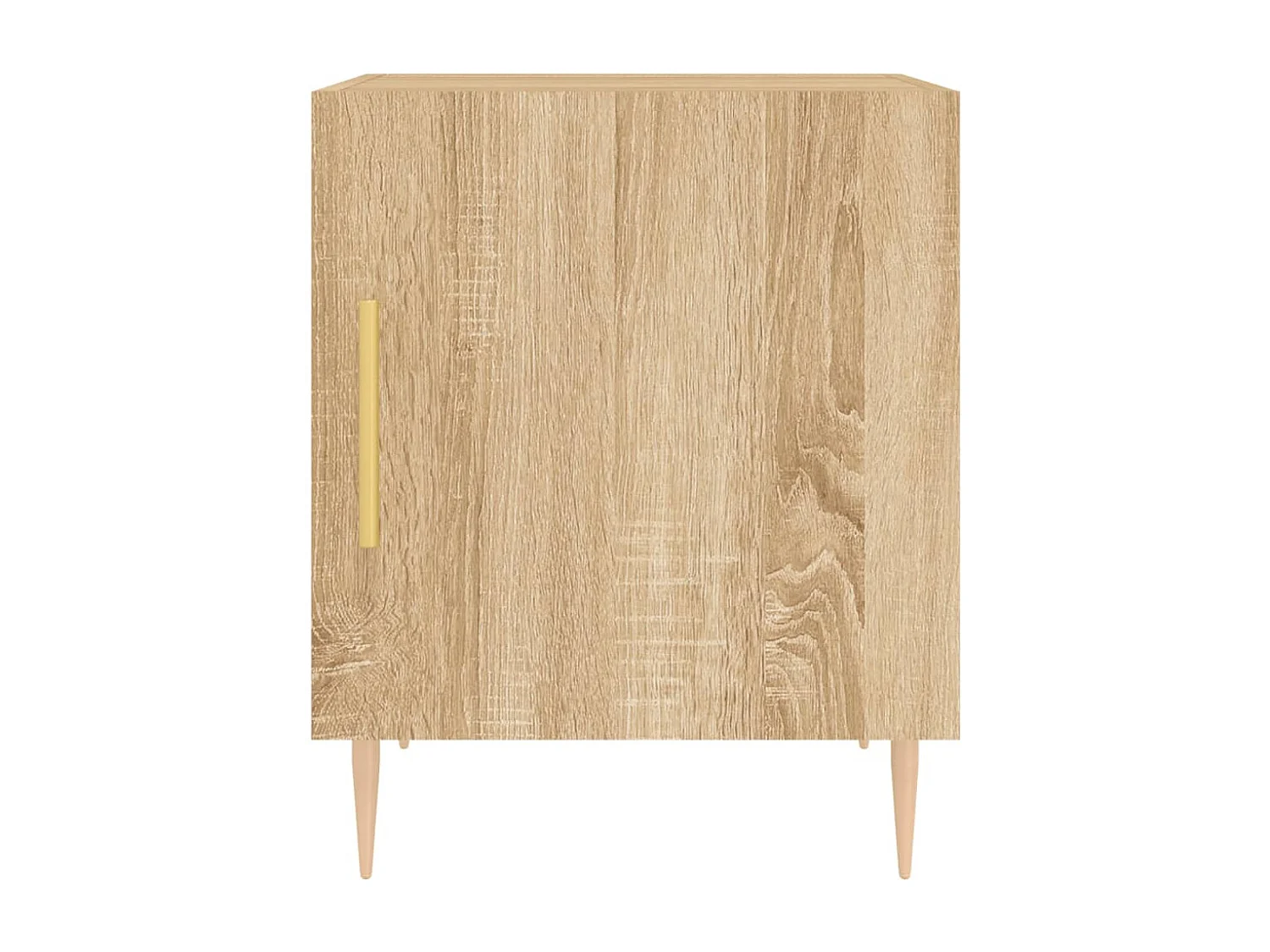 Tables de chevet 2 pcs chêne sonoma 40x40x50 bois ingénierie