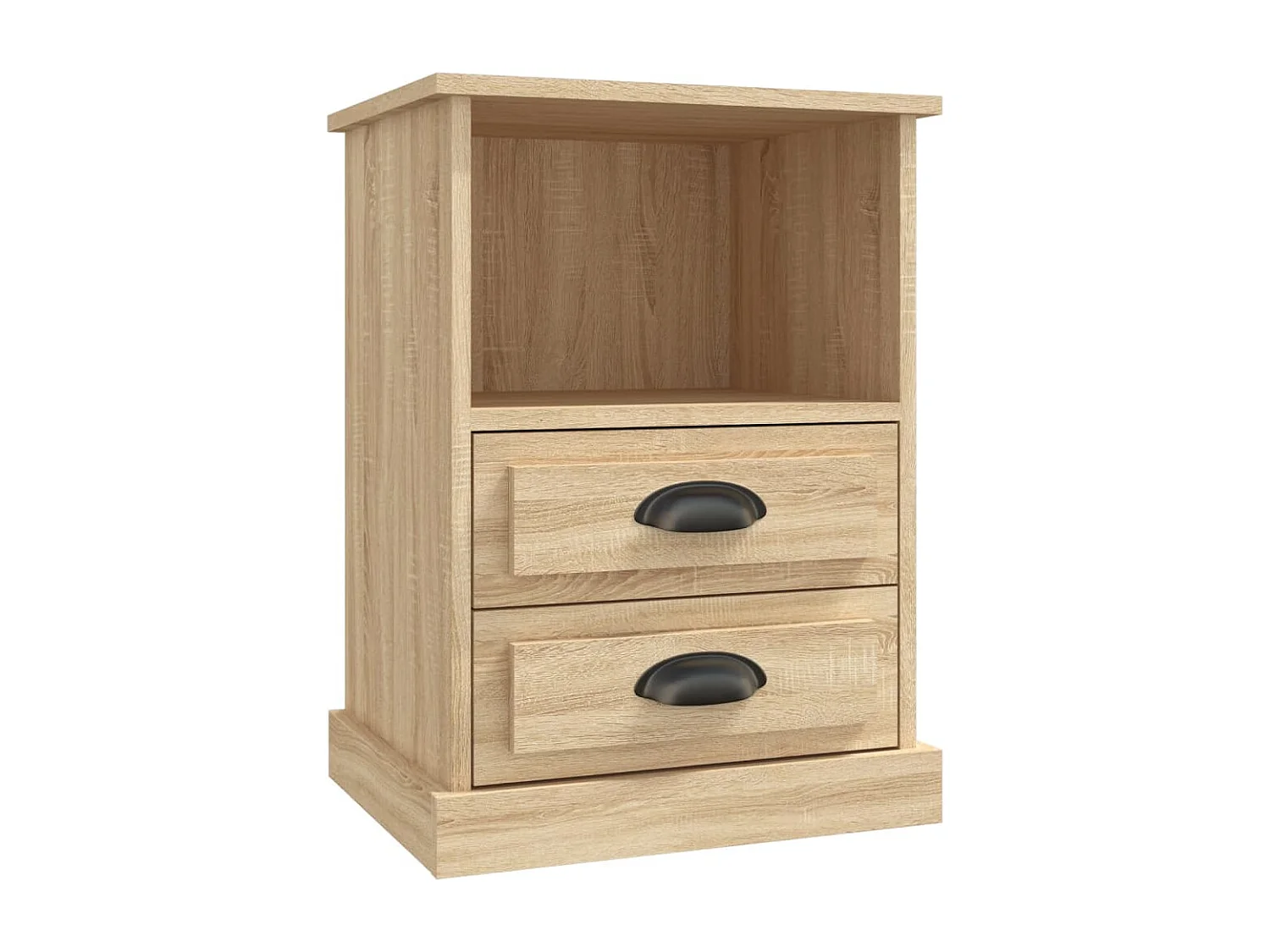 Table de chevet chêne sonoma 43x36x60