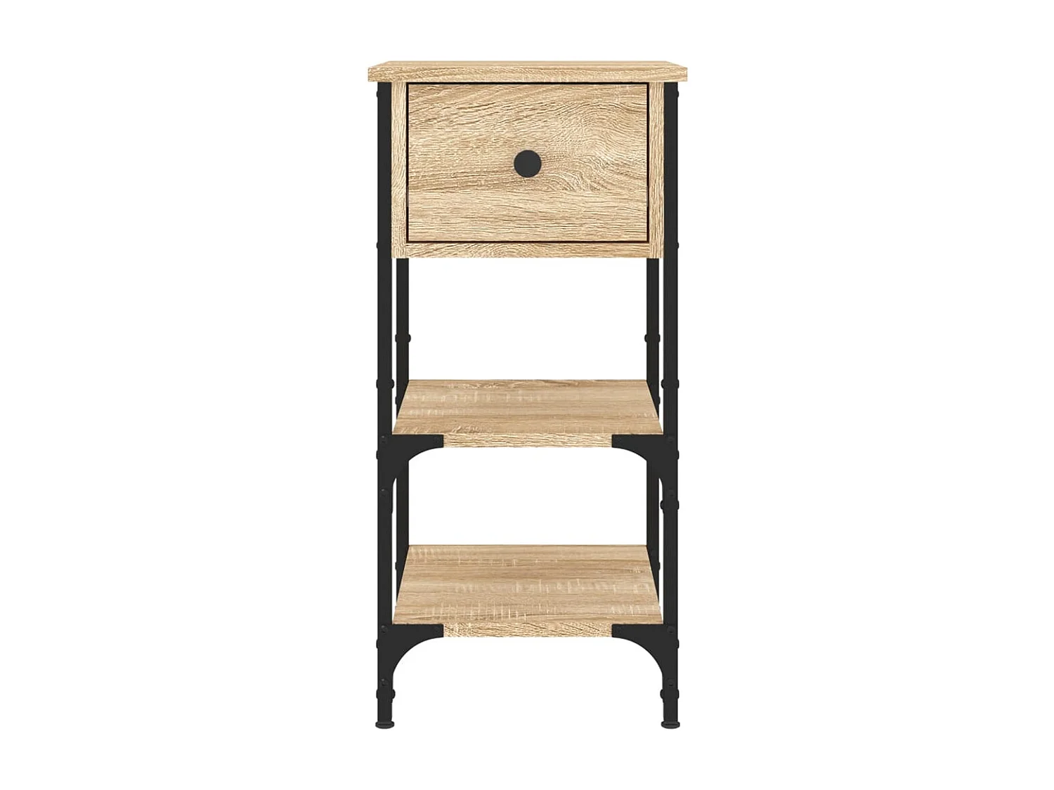 Tables de chevet 2 pcs chêne sonoma 34x36x70 bois ingénierie