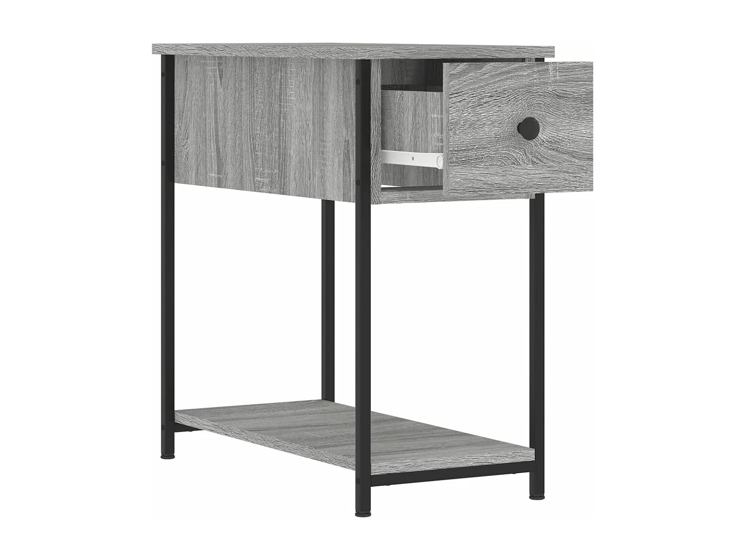 Tables de chevet 2 pcs sonoma gris 30x60x60 bois d'ingénierie