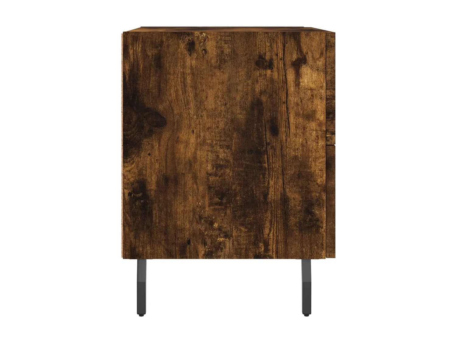 Tables de chevet 2pcs chêne fumé 40x35x47,5 bois d’ingénierie