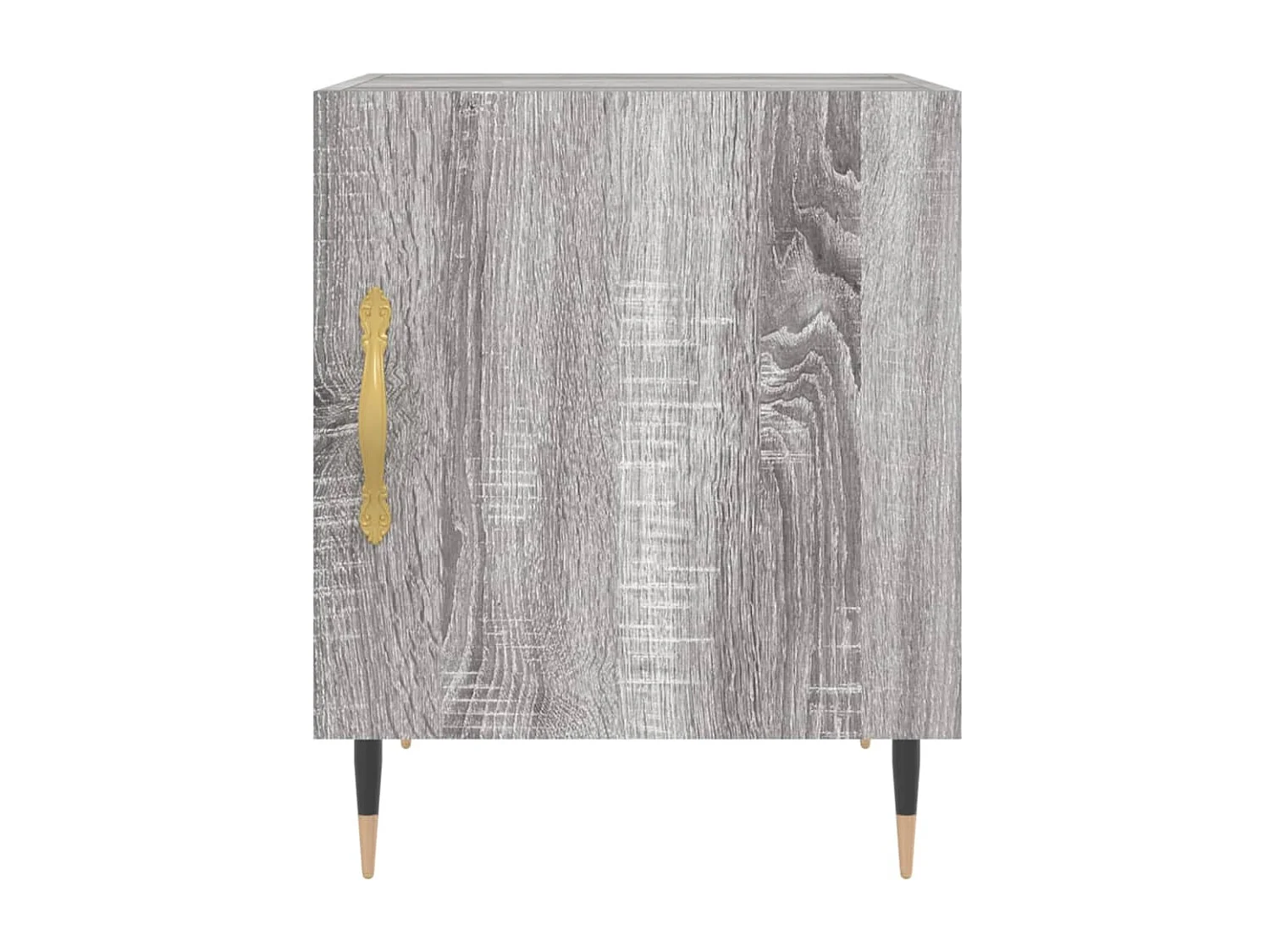 Table de chevet sonoma gris 40x40x50 bois d'ingénierie