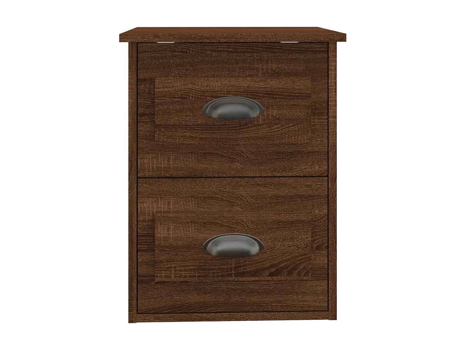 Tables de chevet murales 2 pcs Chêne marron 41,5x36x53