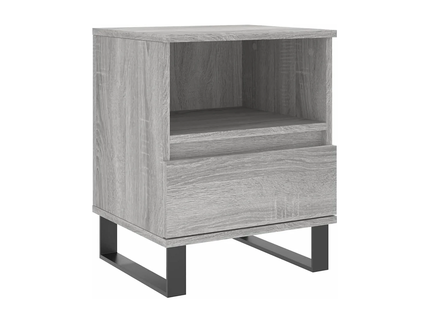 Tables de chevet 2 pcs sonoma gris 40x35x50 bois ingénierie