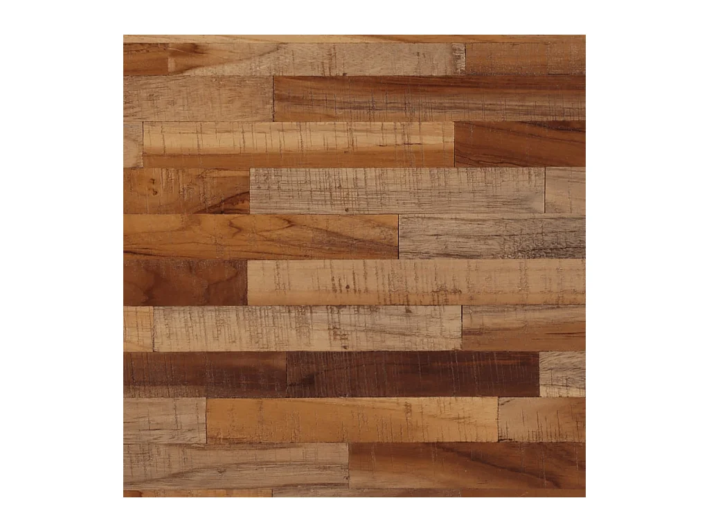 Table de chevet 47x31,5x60 bois massif de teck