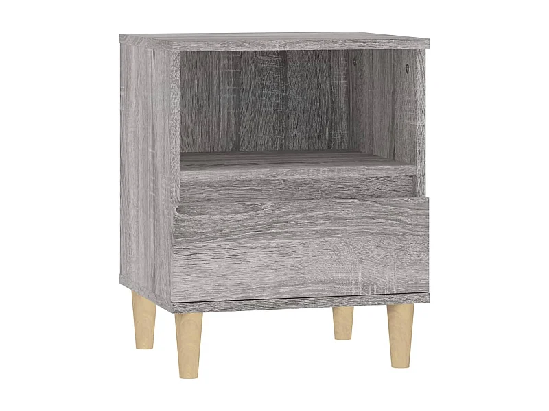 Table de chevet Sonoma gris 40x35x50