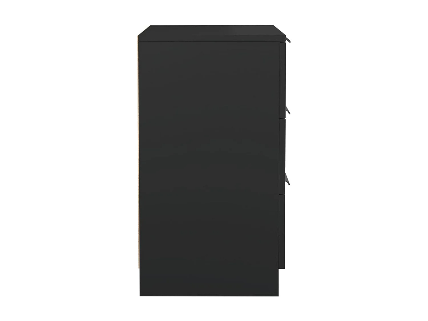 Table de chevet noir 40x36x65