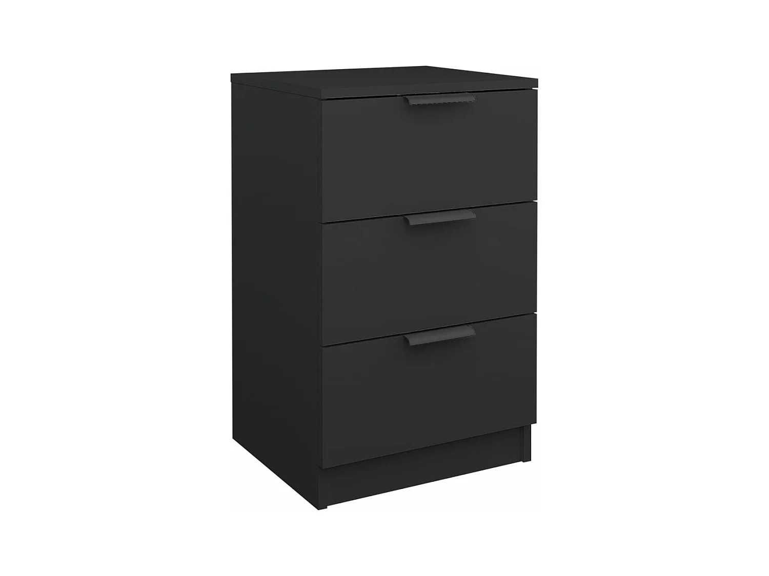 Table de chevet noir 40x36x65