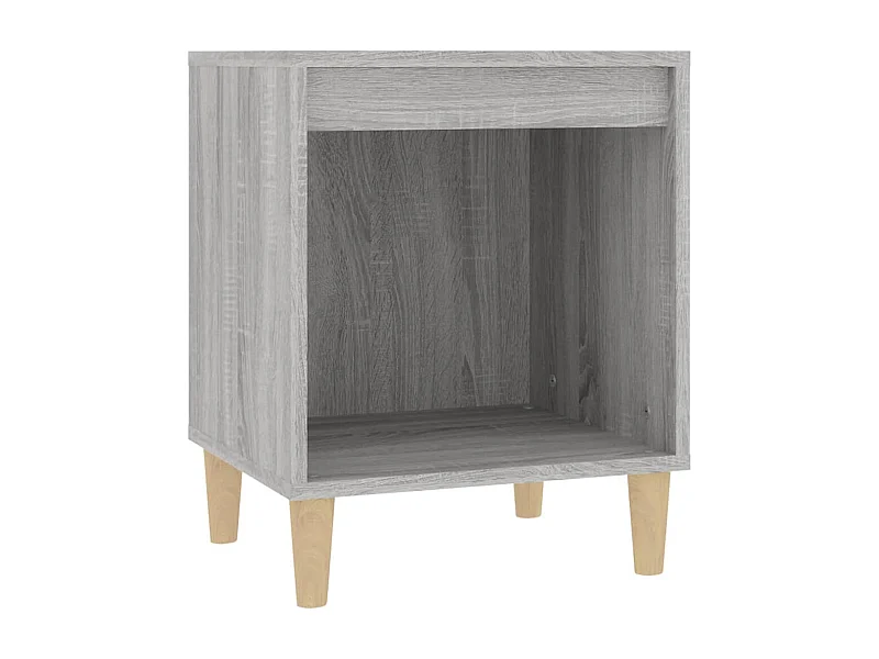 Table de chevet Sonoma gris 40x35x50