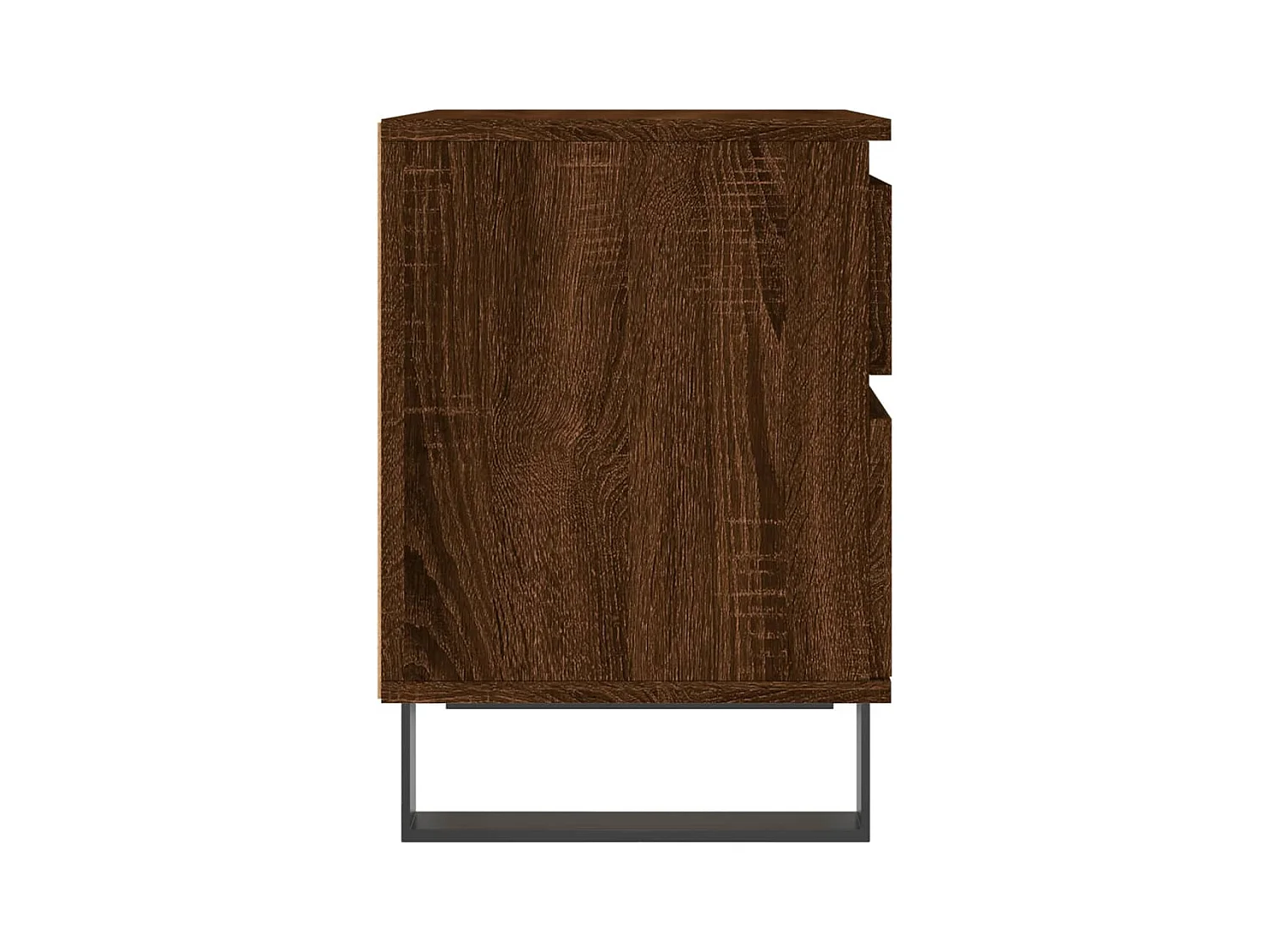 Tables de chevet 2 pcs chêne marron 40x35x50 bois ingénierie