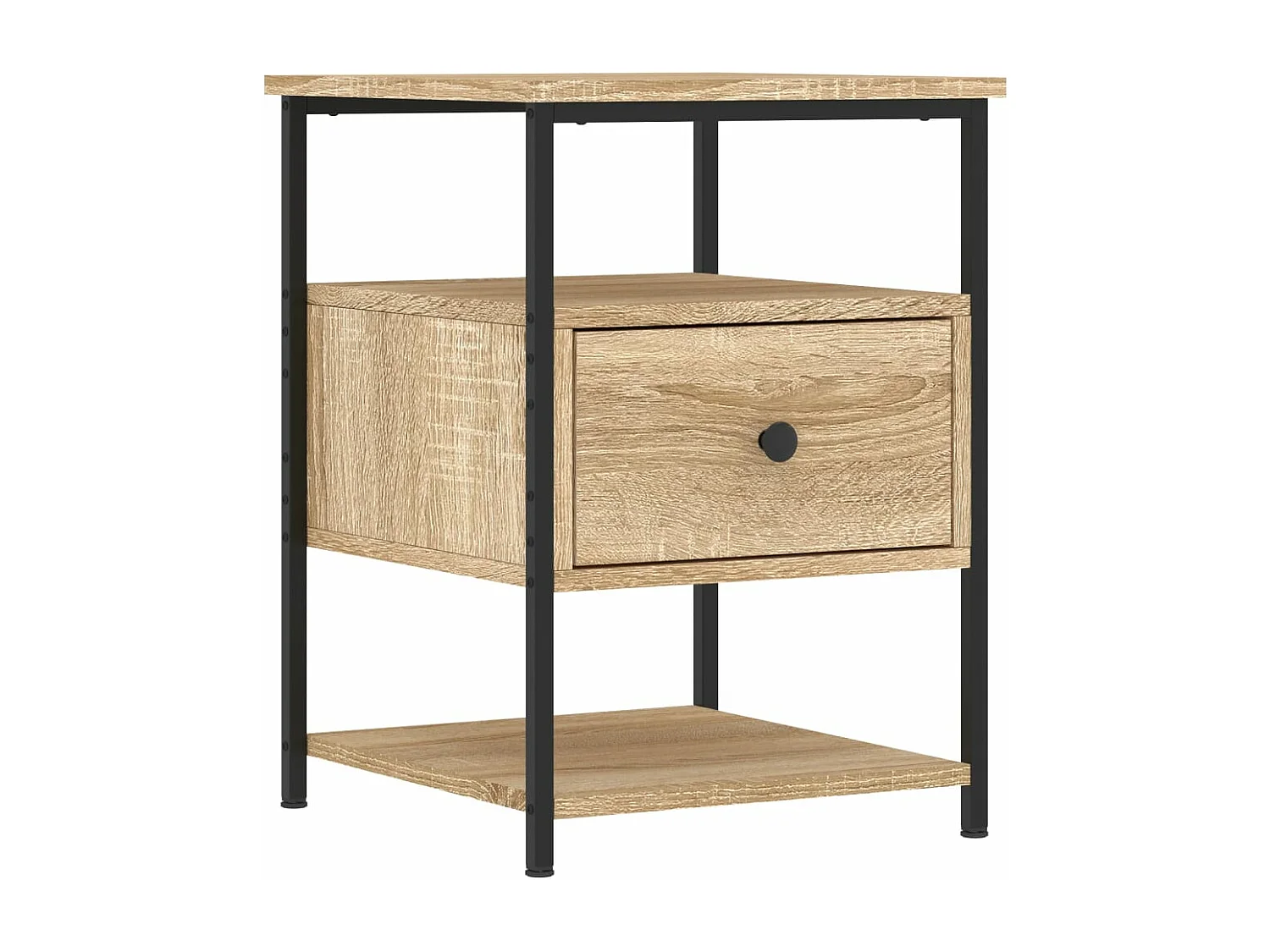 Tables de chevet 2 pcs chêne sonoma 40x42x56 bois ingénierie