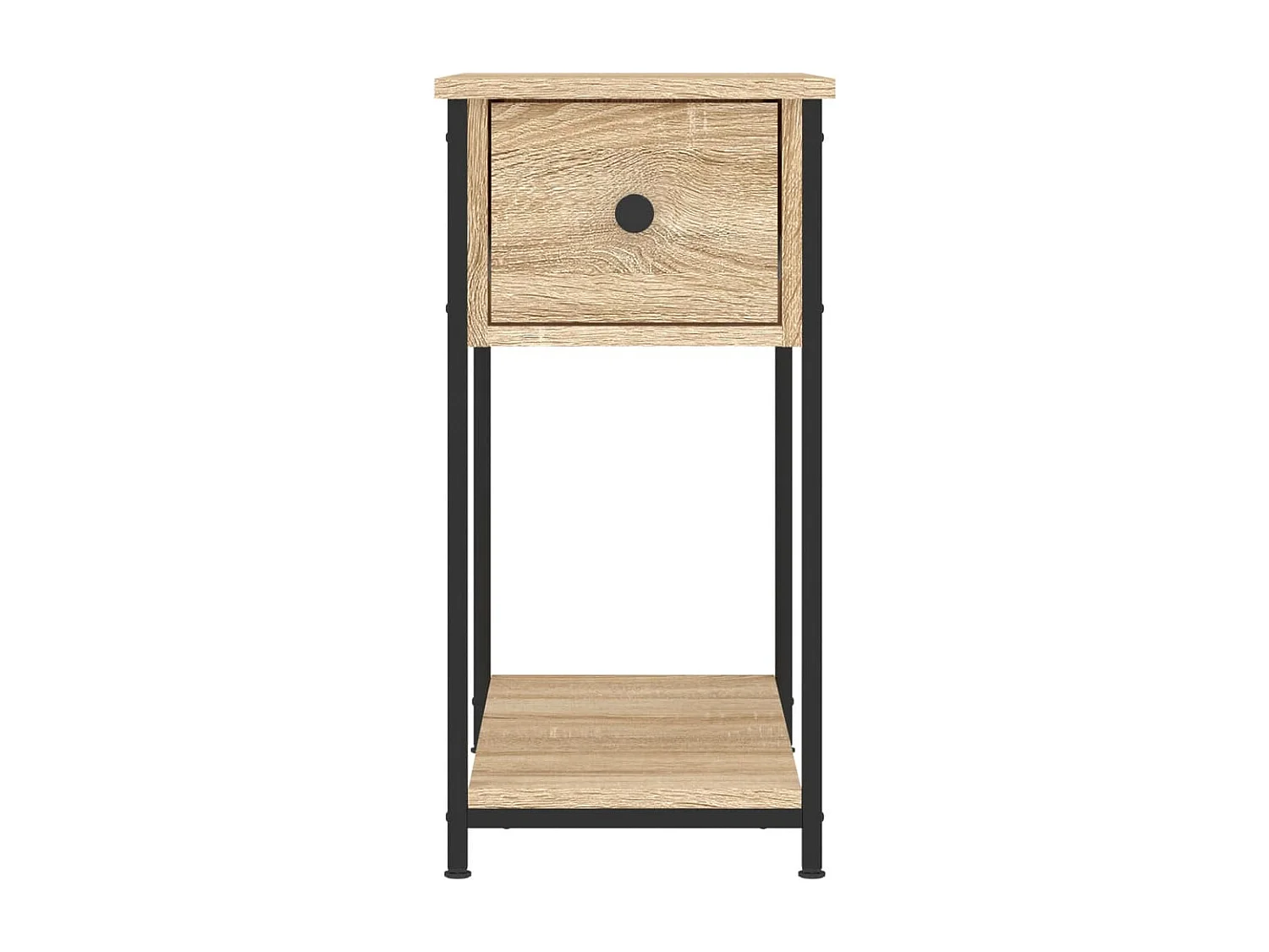 Tables de chevet 2 pcs chêne sonoma 30x60x60 bois ingénierie