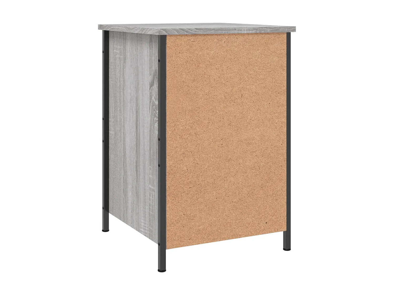 Tables de chevet 2 pcs sonoma gris 40x42x60 bois d'ingénierie