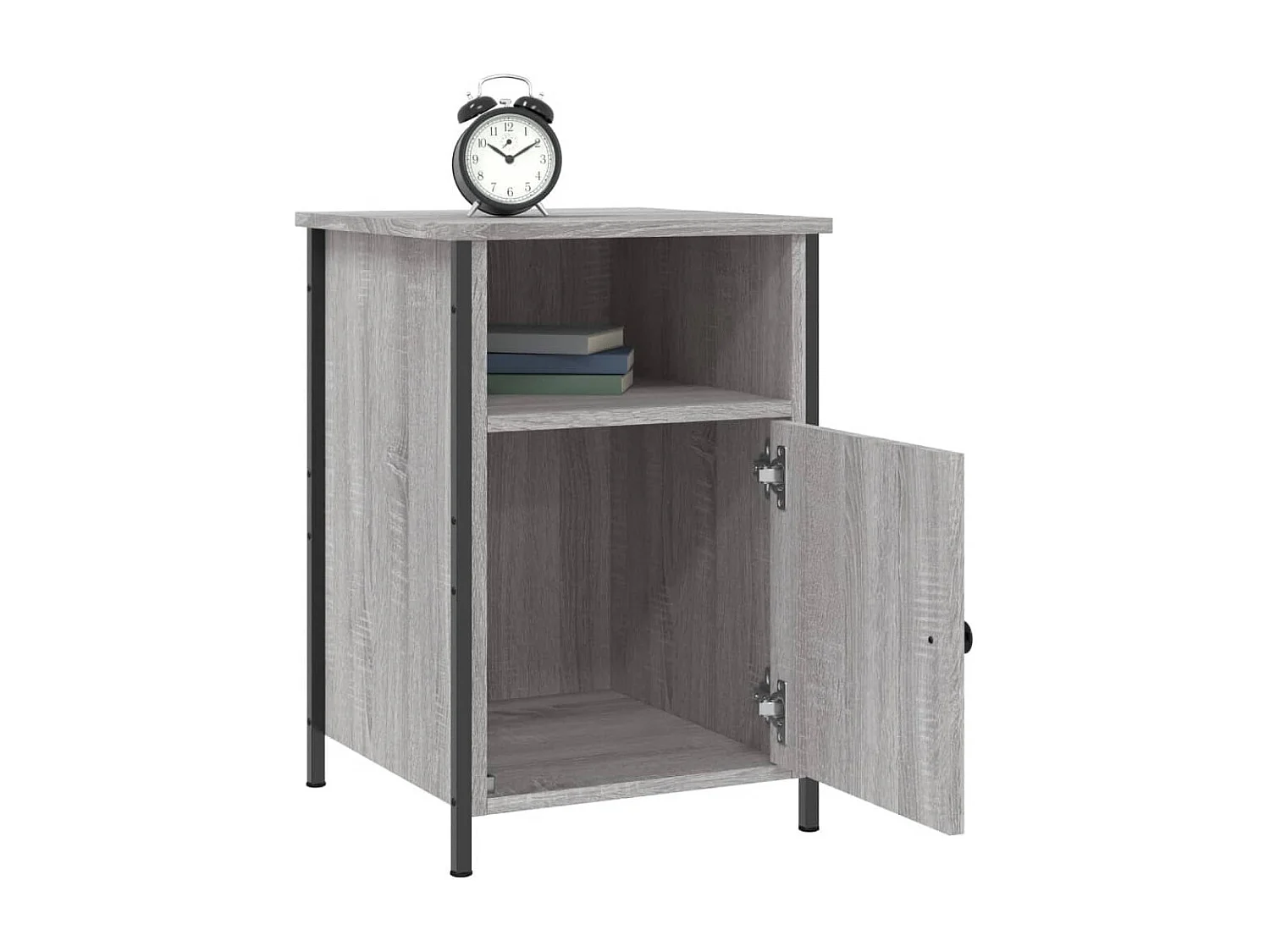 Tables de chevet 2 pcs sonoma gris 40x42x60 bois d'ingénierie