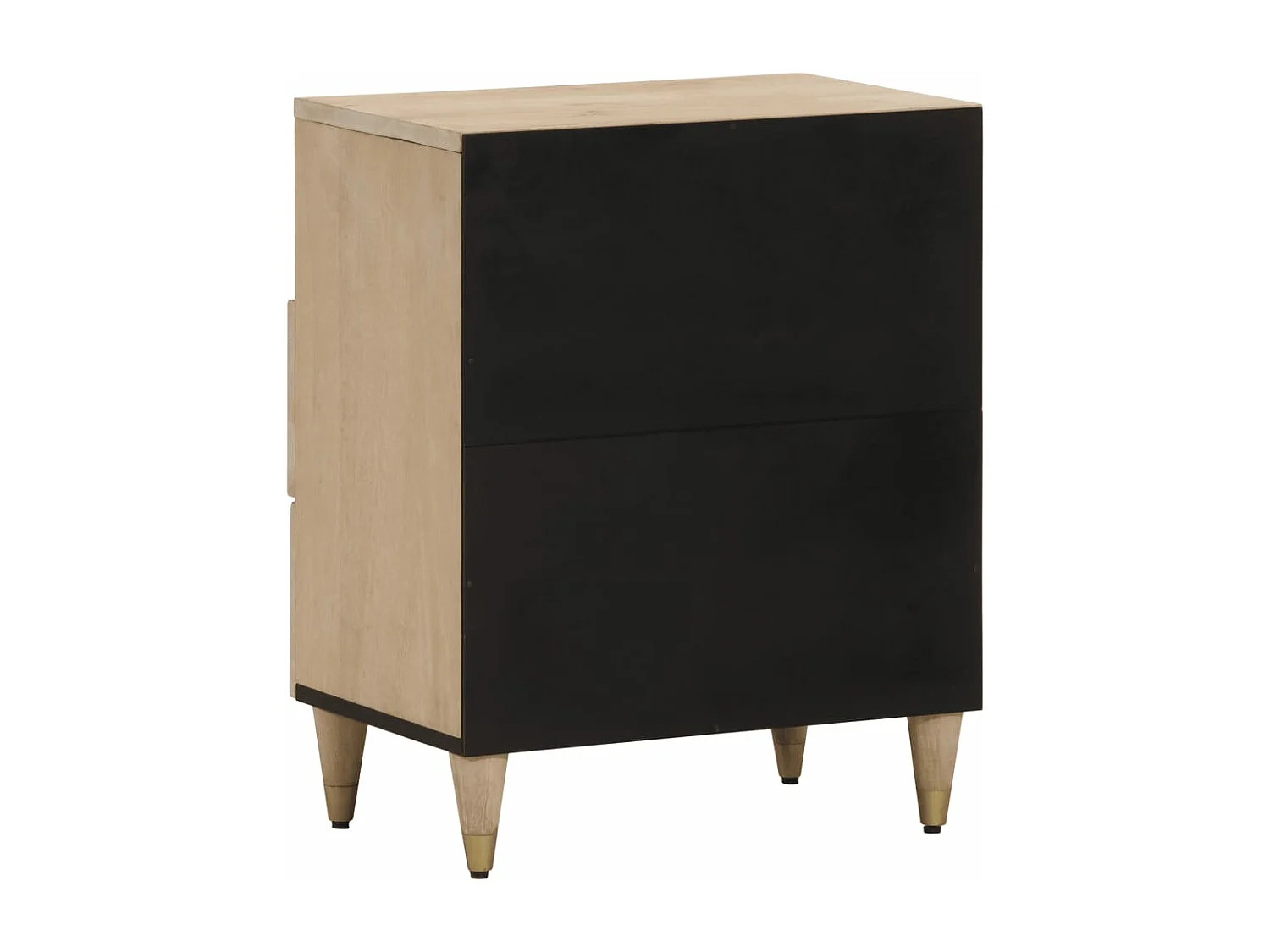 Table de chevet 50x33x60 bois de manguier massif