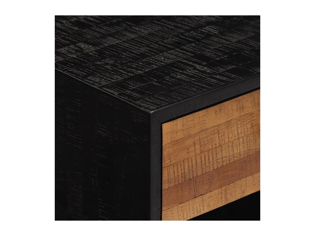 Table de chevet 40x30x50 bois massif de teck