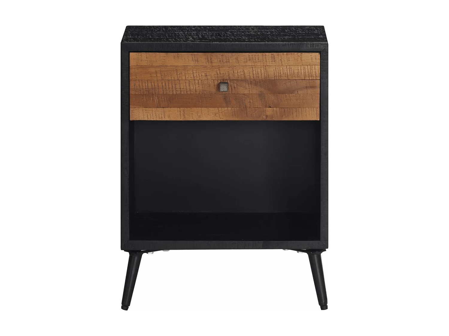 Table de chevet 40x30x50 bois massif de teck