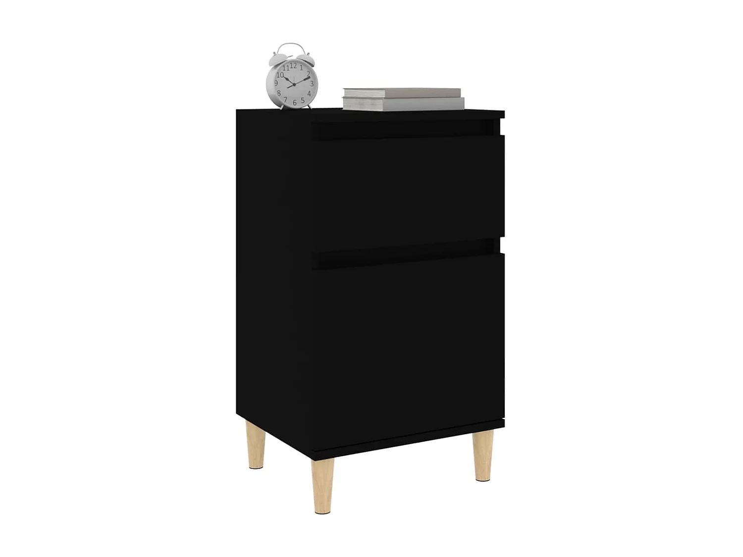 Table de chevet noir 40x35x70